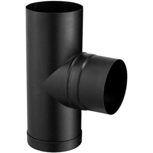 T? tampon ?maill? noir mat - 180 mm Poujoulat