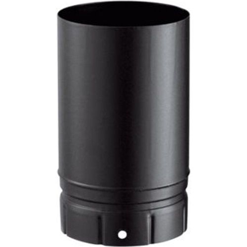 Tuyau de po?le ? bois ?maill? noir mat 250 mm -  130 mm Poujoulat