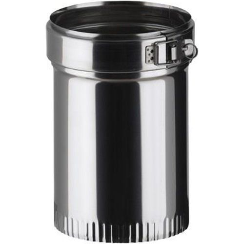 Raccord inox pour conduit ?maill? 180-150 mm Poujoulat