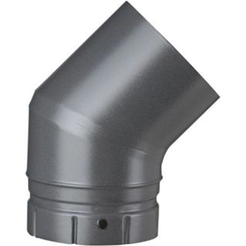 Coude ?maill? segment? Gris 45? x - 180 Poujoulat