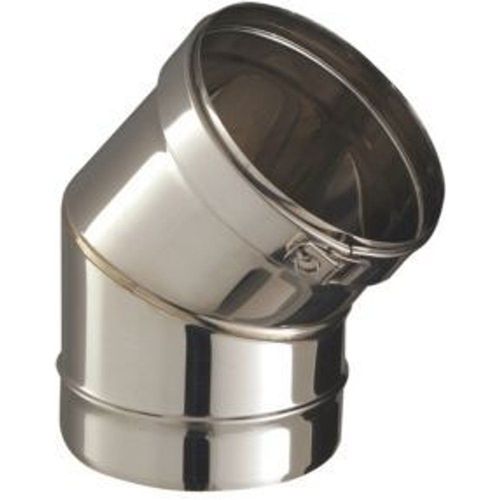 El?ment de coude 45? + collier - 150 mm Poujoulat