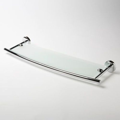 Tablette Ormara Verre Et Acier Chrom? Goodhome