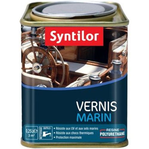 Vernis marin bois int?rieur/ext?rieur Syntilor ch?ne clair satin? 0 25L