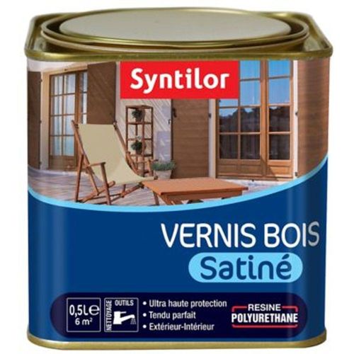 Vernis BSC Bois exotique Satin? Syntilor - 0.5 L
