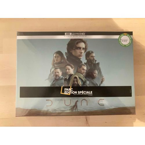 Dune - Coffret Édition Spéciale Fnac - Steelbook 4k Ultra Hd + Blu-Ray 3d + Blu-Ray - Bande Originale - Roman