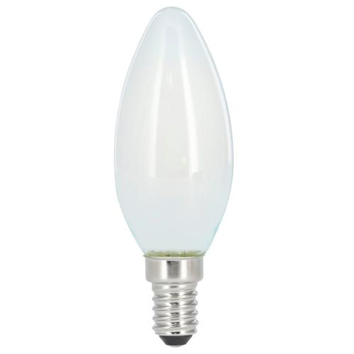 Ampoule Filam. Led, E14, 470lm Rem. 40w, Amp. Bgie, Mate, Blc Chd, Rg.