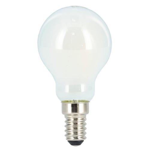 Ampoule Fil. Led, E14, 470lm Rempl. 40w, Amp. Goutte, Mate, Lum. Du Jr