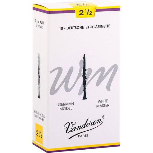 Vandoren Cr1725 - Anches Clarinette Mib White Master Force 2,5