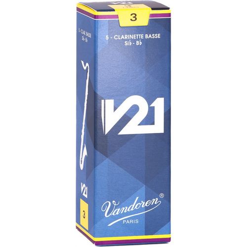 Vandoren Cr823 - Anches Clarinette Basse V21 Force 3