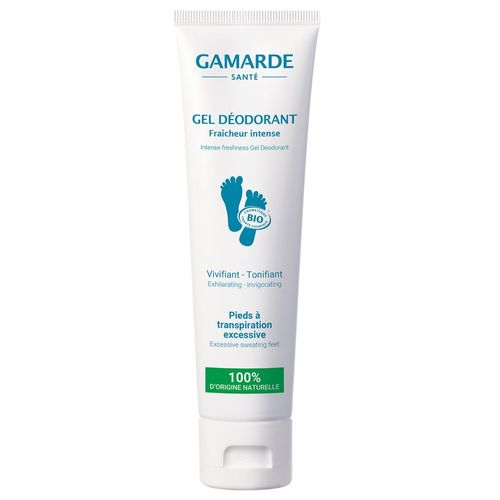 Gel Deodorant Fraîcheur Intense Tube 100 Ml - Gamarde - Déodorant Pieds 