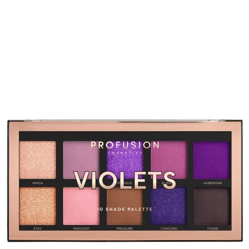 Palette Yeux Violets - Profusion Cosmetics - Palette De Fards À Paupière 