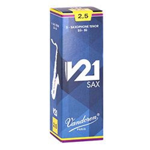 Vandoren Sr8225 - Anches Saxophone Ténor V21 Force 2,5