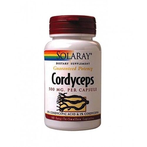 Cordyceps Extract 500 Mg 60 Capsules 