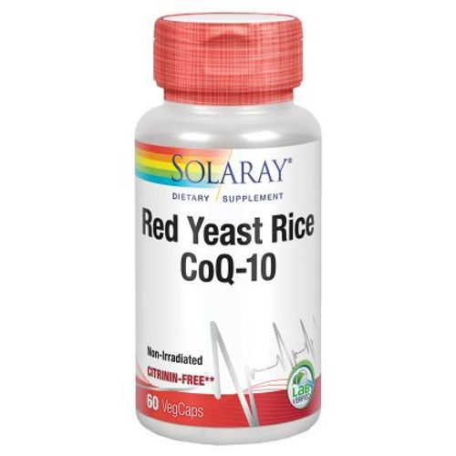 Red Yeast Rice Plus Q10 60 Vegetable Capsules 