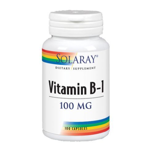 Vitamin B1 100 Mg 100 Capsules 