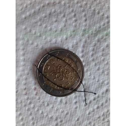 2 Euro Portugal 2002 Fautée