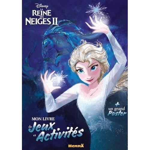 Mon Livre De Jeux Et Activités La Reine Des Neiges 2 - Avec Un Grand Poster