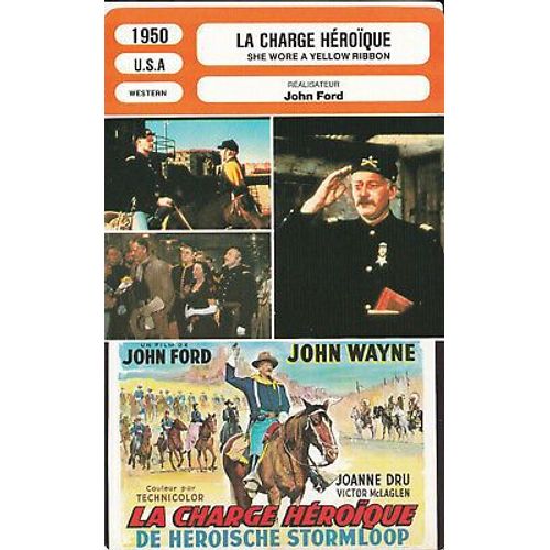 Fiche Monsieur Cinema La Charge Héroïque