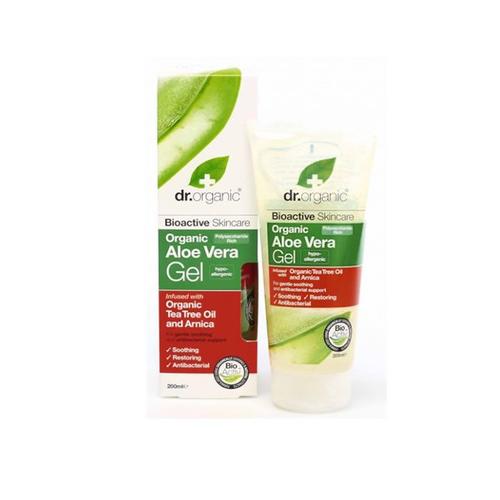 Dr Organic Aloe Vera Gel With Tea Tree 200ml 