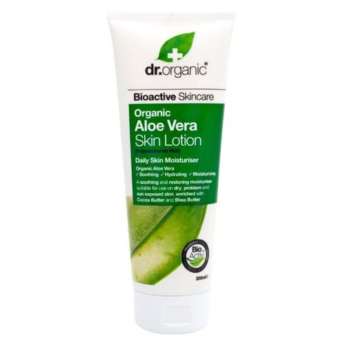 Dr Organic Aloe Vera Lait Corps 200ml 