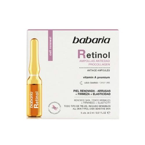 Babaria Retinol Tratamiento Anti-Edad Ampollas 10un 