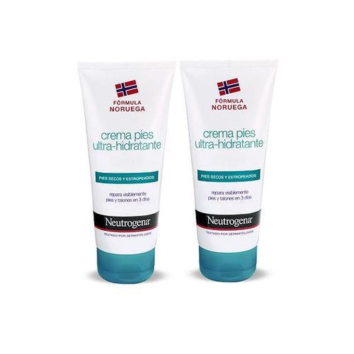 Neutrogena Crème Pieds Très Secs Et Abîmés 2x100ml 