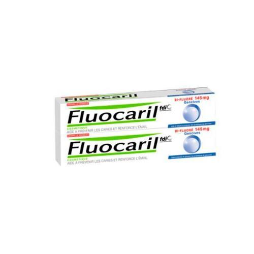 Fluocaril Dentifrice Bi Fluoré 145mg Gencives Sensibles Menthe 2x75ml 