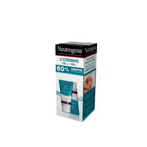Neutrogena Cr Pies Rapida Absor 2x100ml 