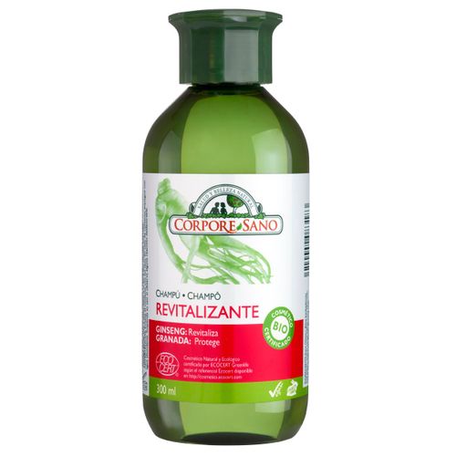 Corpore Champu Revitalizante Ginseng Y Granada 300ml Bio 