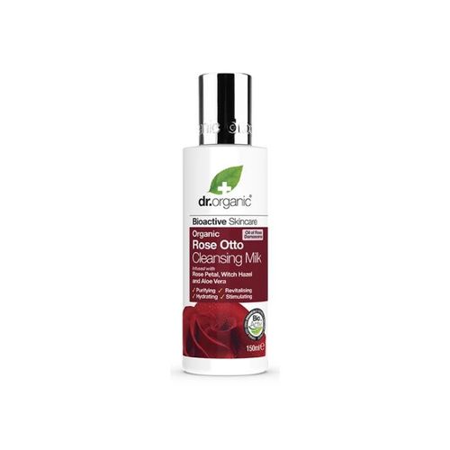 Dr. Organic Rose Otto Cleansing Milk 150ml 