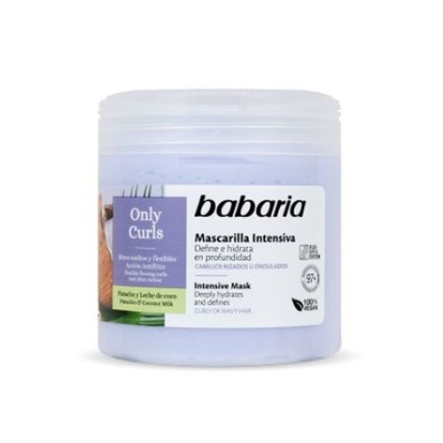 Babaria Only Curls Mascarilla Intensiva Cabello Rizado 400ml 