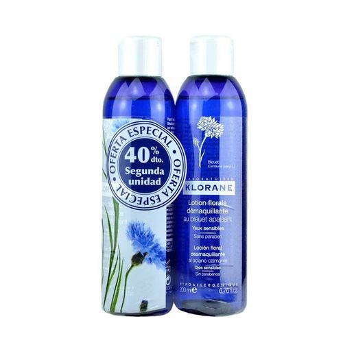 Klorane Bleuet Demaquillant Yeux 2x200ml 