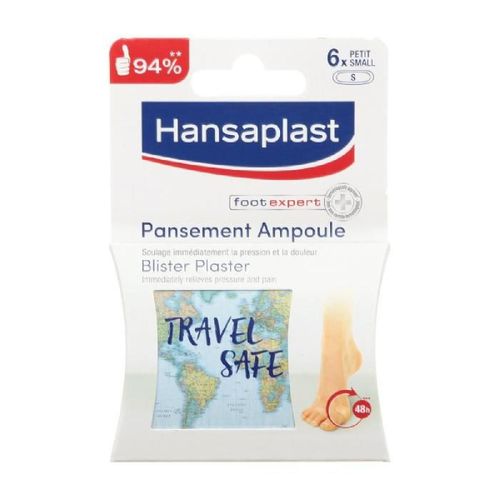 Hansaplast Pansements Ampoules - Petit Format -X 6