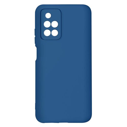 Coque Pour Redmi 10 Et 10 2022 Semi-Rigide Finition Soft-Touch Fine Bleu