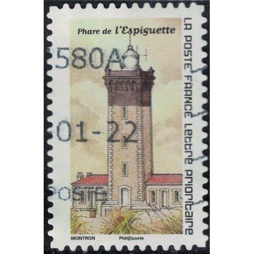 France 2020 Oblitéré Daté Used Repères De Nos Côtes Phare De L'espiguette Y&t 1905 Su