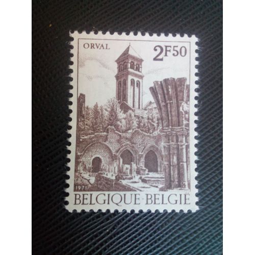 Timbre Belgique Yt 1592 900 Ans Abbaye D'orval 1971 (040206)