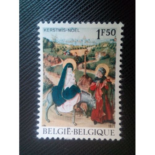 Timbre Belgique Yt 1608 La Fuite En Egypte 1971 (040206)