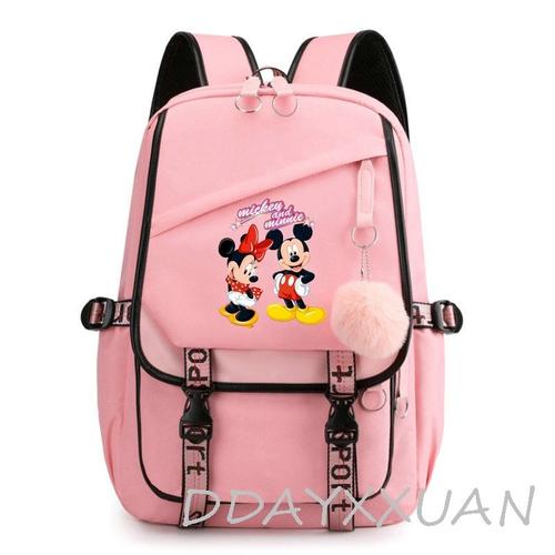 Disney Turemouse-sac à Dos Princesse 3d Pour Enfants Sac à Dos Pour Ordinateur Portable Sacs De Voyage étanches Unisexes Fille Garçon