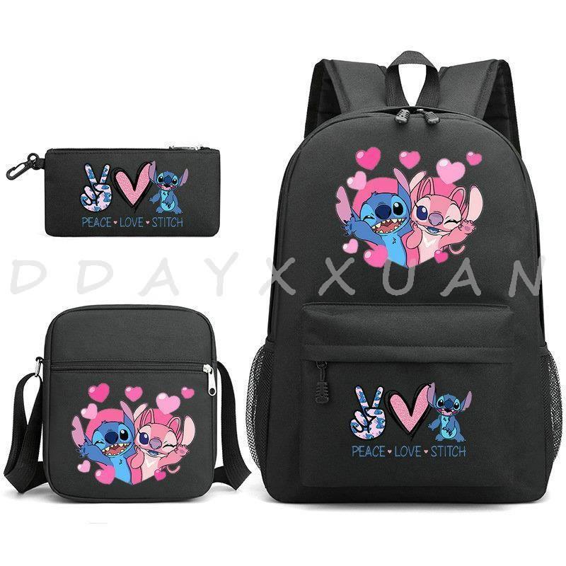 Sac  Dos Can O And Stitch Pour Enfants Sac D'cole Harajuku... - 4