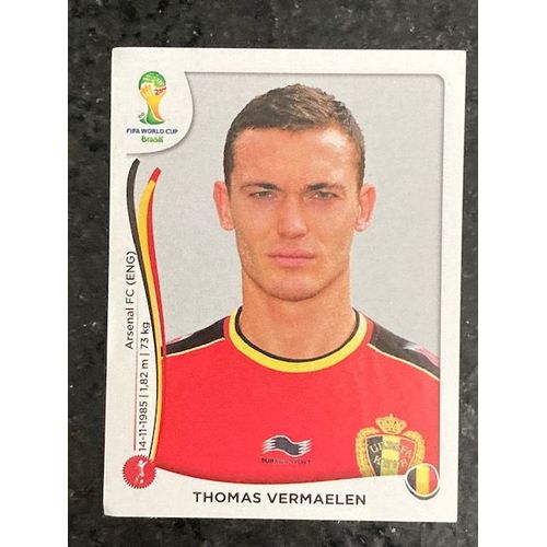 Image Panini - Fifa World Cup 2014 - N°571 Thomas Vermaelen