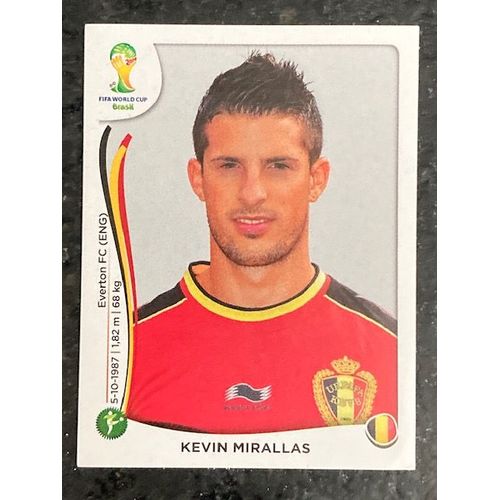 Image Panini - Fifa World Cup 2014 - N°580 Kevin Mirallas