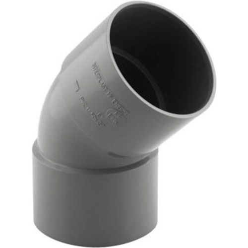 Coude pvc femelle femelle Interplast 45? - 50 mm