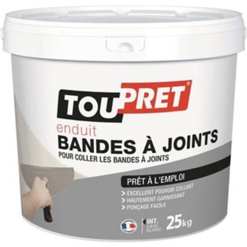 Enduit bande ? joint pr?t ? l'emploi Toupret 25kg