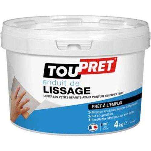 Enduit de lissage pr?t ? l'emploi Toupret 4kg