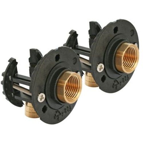 Fixation pour robinetterie Bain Douche pour PER - 12 raccord ? glissement sortie femelle 15/21 (1/2")