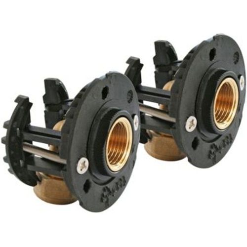 Fixation pour robinetterie Bain Douche pour PER - 16 raccord ? compression sortie femelle 15/21 (1/2")