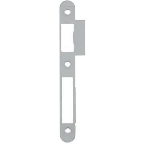 G?che plate 15/10 2 empennages par serrure encastr?e