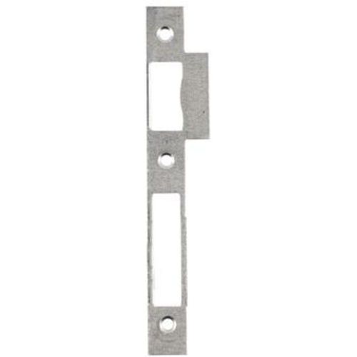 G?che plate 20/10 2 empennages par serrure encastr?e