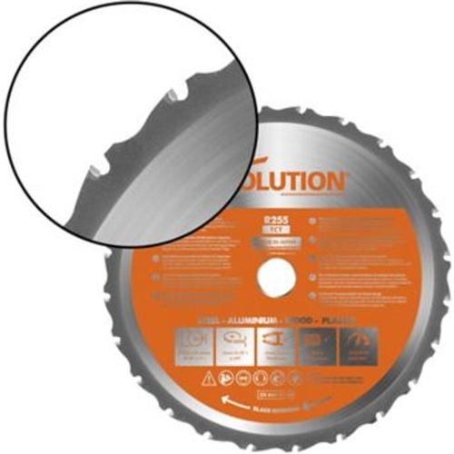 Lame de scie circulaire multimat?riaux Evolution - 255x25.4mm 24 dents