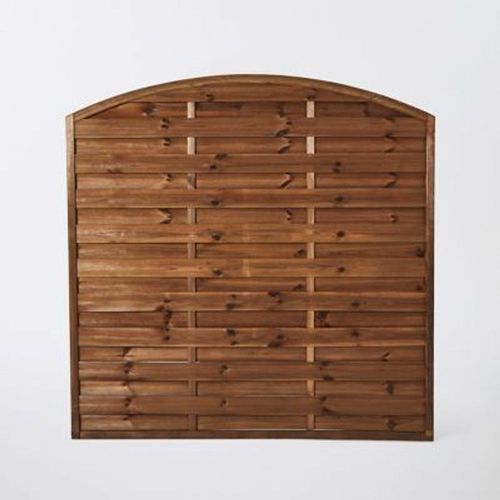Panneau Arc Bois Blooma Arve Marron 30?Mm 180 X H.180 Cm